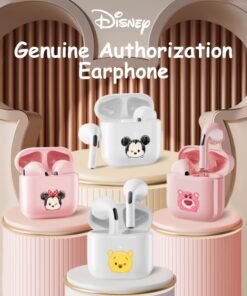 Disney F12 Bluetooth Earphones TWS Wireless Noise Reduction Headphones Sport Headset HiFi Stereo Sound Gaming Earphones