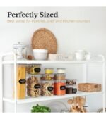 Chef's Path Airtight Food Storage Container Set with Lids – Superior Variety Pack of 36 for Kitchen & Pantry Organization, – BPA Free Kitchen Storage Containers for Cereal, Flour &, Sugar - Image 3