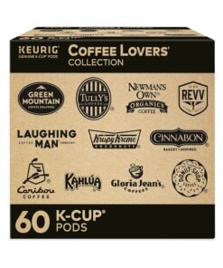 Keurig Coffee Lovers Collection Variety Pack, Single-Serve Coffee K-Cup Pods Sampler, 60 Count
