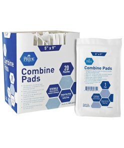 Medpride Sterile Abdominal- ABD Combine Pads| 40-Pack, 5 x 9 Inches| Extra Absorbent & Thick, Individually Wrapped Wound Dressing, First Aid Pads| Surgical-Grade, Nonstick- for Heavy Leakage, Post Op