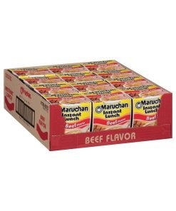 Maruchan Instant Lunch Beef, 2.25 Oz, Pack of 12