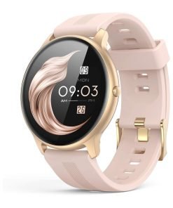 AGPTEK Smart Watch, IP68 Waterproof Smartwatch for Men Women Activity Tracker with Full Touch Color Screen Heart Rate Monitor Pedometer Sleep Monitor for Android and iOS Phones (Blue)