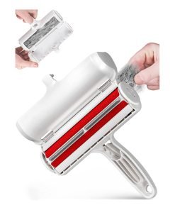 ChomChom Pet Hair Remover – Reusable Cat and Dog Hair Remover for Furniture, Couch, Carpet, Car Seats or Bedding – Portable, Multi-Surface Lint Roller and Fur Removal Tool