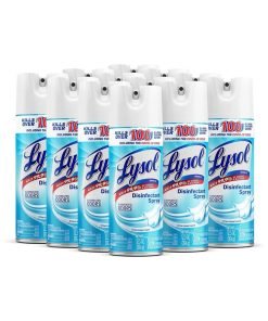 Lysol – 19200741866 Disinfectant Spray, Crisp Linen, 150oz (12X12.5oz)