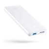 Anker Portable Charger, 313 Power Bank (PowerCore Slim 10K) 10000mAh Battery Pack with High-Speed PowerIQ Charging Technology and USB-C (Input Only) for iPhone, Samsung Galaxy, and More (White)
