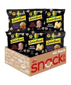 Smartfood Popcorn Variety Pack, 0.5 Ounce (Pack of 80)