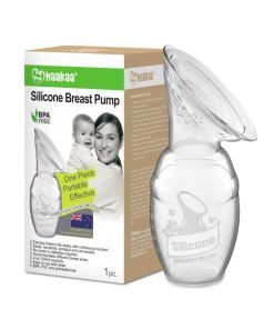 haakaa Manual Breast Pump for Breastfeeding 4oz/100ml
