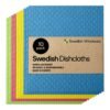 Swedish Wholesale Swedish Dish Cloths – 10 Pack Reusable, Absorbent Hand Towels for Kitchen, Counters & Washing Dishes – Cellulose Sponge Cloth – Eco Friendly Gifts – Assorted