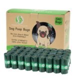 GREENER WALKER Poop Bags for Dog Waste-540 Bags,Extra Thick Strong 100% Leak Proof Dog waste Bags (Deep Green)