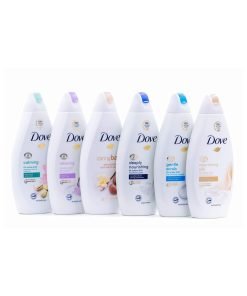 Dove Body Wash Variety – Shea Butter, Deep Moisture, Pistachio Cream, Coconut Milk, Gentle Exfoliating and Silk Glow, 16.9oz Each International Version ,16.9Oz, 6 Count (Pack of 1)