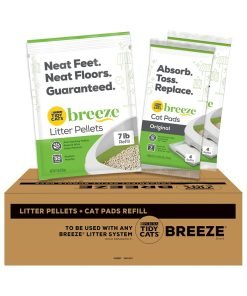 Purina Tidy Cats Breeze Litter System Cat Refill Bundle – 7.91 lb. Box