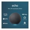 Echo (4th Gen) | With premium sound, smart home hub, and Alexa | Charcoal