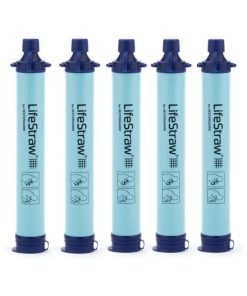 LifeStraw Personal Water Filter for Hiking, Camping, Travel, and Emergency Preparedness