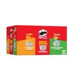 Pringles Potato Crisps Chips, Lunch Snacks, Office and Kids Snacks, Snack Stacks, Variety Pack, 19.3oz Box (27 Cups)