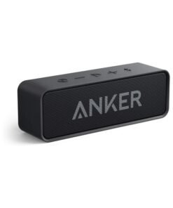 Upgraded, Anker Soundcore Bluetooth Speaker with IPX5 Waterproof, Stereo Sound, 24H Playtime, Portable Wireless Speaker for iPhone, Samsung and More