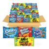OREO Mini Cookies, CHIPS AHOY Mini Cookies, SOUR PATCH KIDS Candy & Nutter Butter Bites Cookies & Candy Variety Pack, 32 Snack Packs