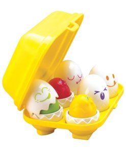 TOMY Toomies Hide & Squeak Easter Eggs Toddler Toys – Matching & Sorting Learning Toys – Sensory Toys for Easter Basket Stuffers