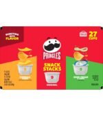 Pringles Potato Crisps Chips, Lunch Snacks, Office and Kids Snacks, Snack Stacks, Variety Pack, 19.3oz Box (27 Cups) - Image 7