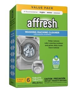 Affresh Washing Machine Cleaner, Cleans Front Load and Top Load Washers, Including HE, 6 Tablets