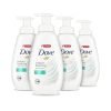 Dove Instant Foaming Body Wash for Softer and Smoother Skin Sensitive Skin Effectively Washes Away Bacteria While Nourishing Your Skin 13.5 oz Pack of 4