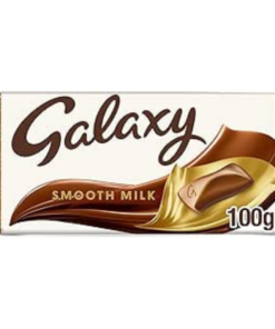 Galaxy Smooth Milk Chocolate Bar, Chocolate Gift, Movie Night Snacks, Sharing Bar 100g