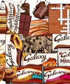 Galaxy Chocolate Gift Set Hamper-Galaxy Chocolate Bars,Galaxy Chocolate Cookie Crumble,Galaxy Salted Caramel,Galaxy Chocolate bar, Galaxy Counters Hot Chocolate