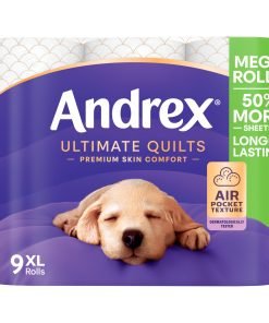 Andrex Ultimate Quilts Mega Toilet Rolls x9