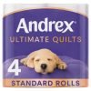 Andrex Ultimate Quilts Toilet Rolls x4