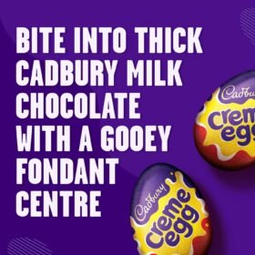 Cadbury Milk Chocolate Creme Eggs, Perfect for Easter Egg Hunts, Includes 8 Creme Eggs, 320 g (Pack of 1) - Image 3